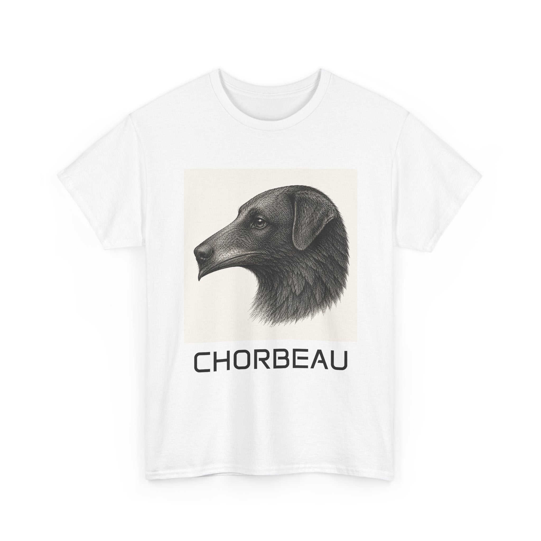 Dog and crow Graphic Tee
