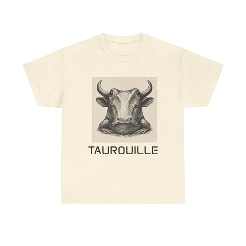 Bull and FrogT-Shirt — Taurouille Illustration Tee