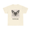 Butterfly and fly Sketch Tee — "PAPICHE" Vintage-Inspired Graphic T-Shirt